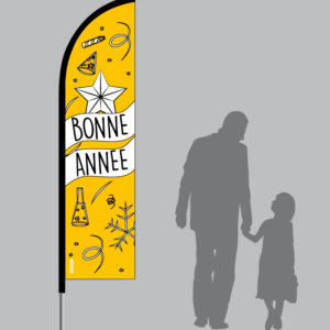 Oriflamme Bonne année.