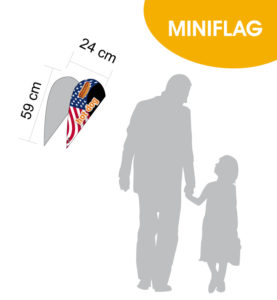 Miniflag "Hot-dog"