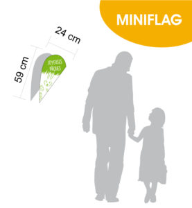 Miniflag joyeuses Pâques