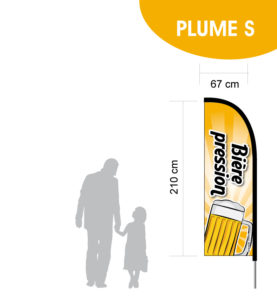 Bière pression fond jaune
