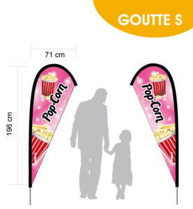Fond rose avec étoiles scintillantes. Illustration pop corn