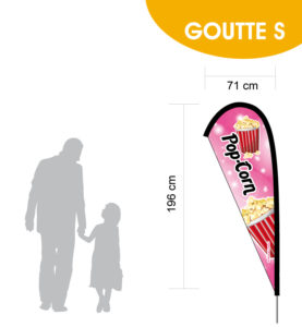 Fond rose avec étoiles scintillantes. Illustration pop corn