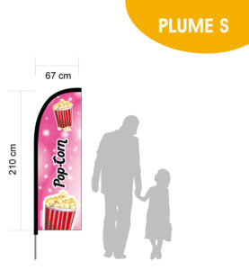 Fond rose avec étoiles scintillantes. Illustration pop corn