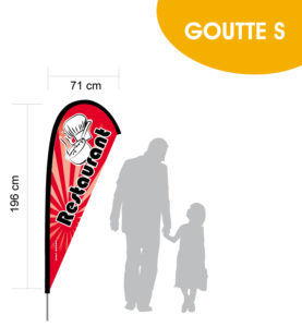 Restaurant fond rouge